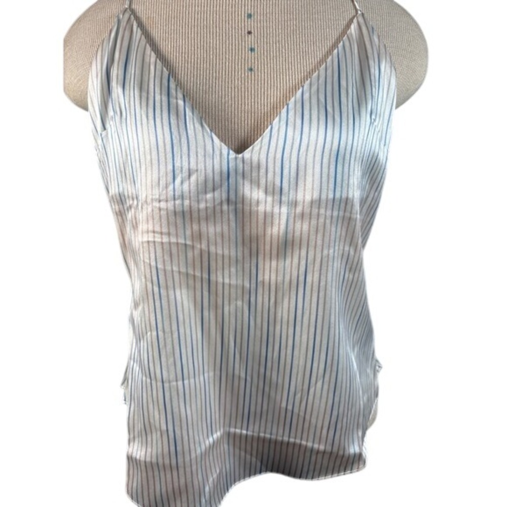 NWT‎ SER.O.YA Silk Blend Open Back Satin Camisole Top M - Picture 5 of 13